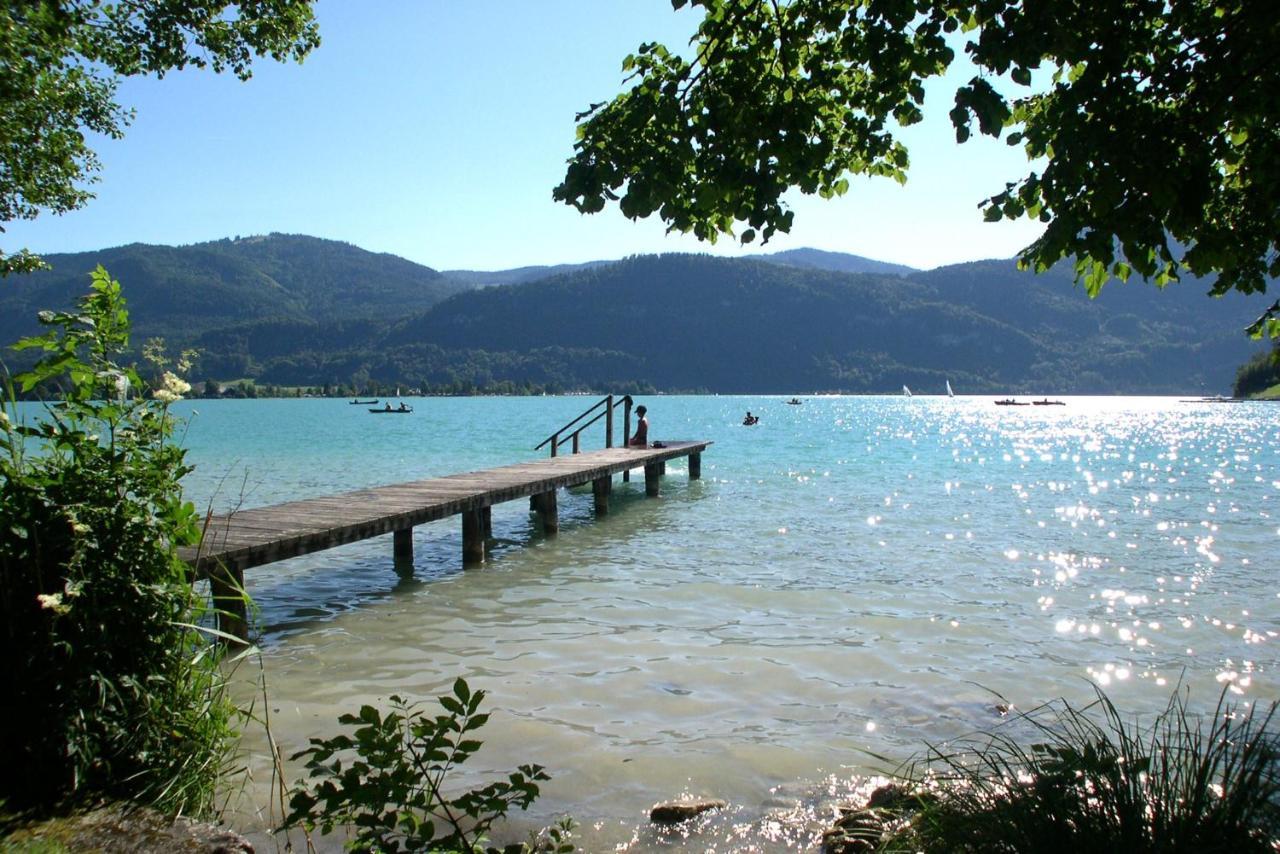 Landhaus Leopoldhof Sankt Wolfgang im Salzkammergut Bagian luar foto